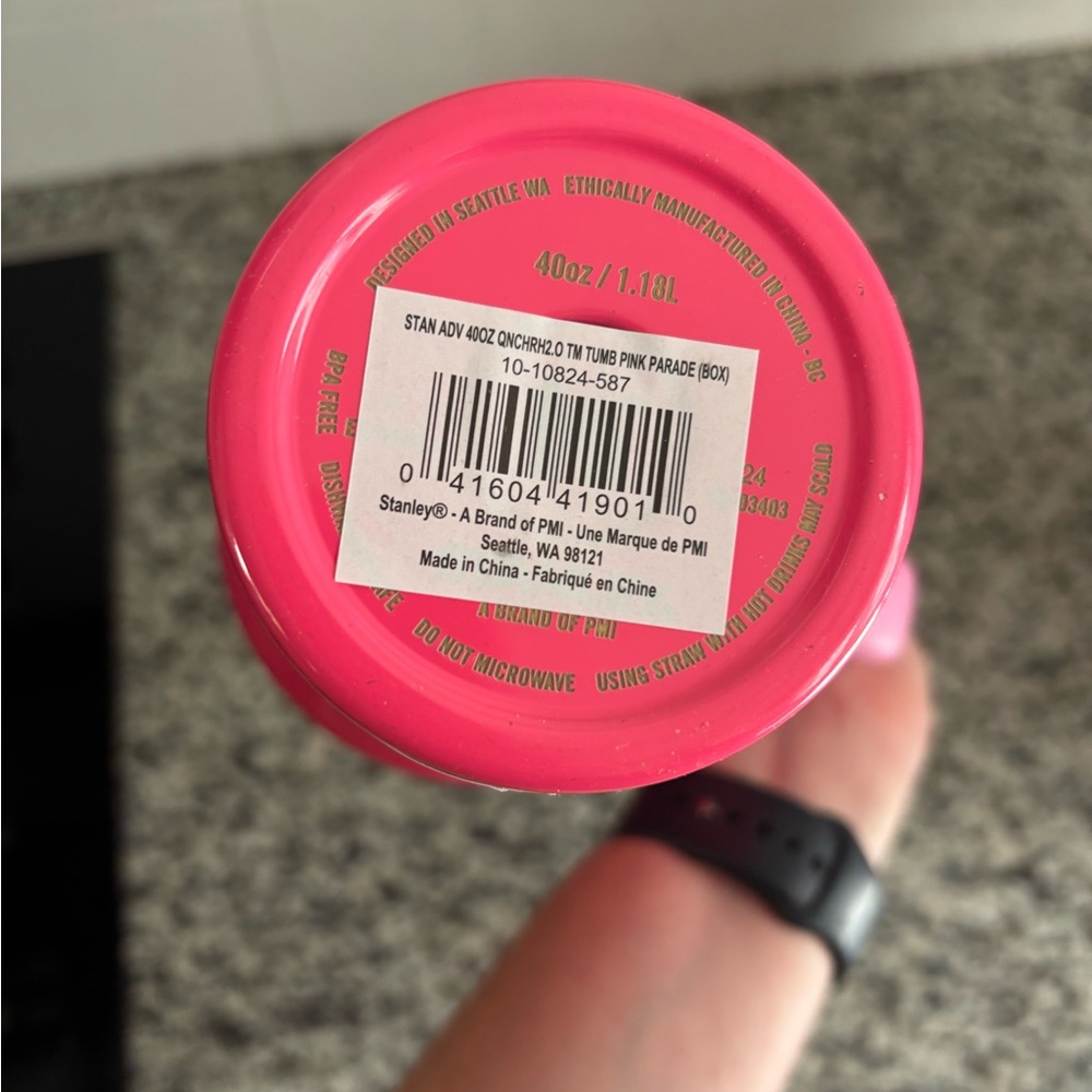 Stanley Pink Parade Tumbler - 40oz